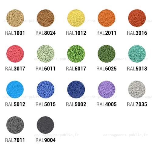 Dalle de Sécurité Graphique avec Design de surface -Ethnique, Vague, Terre, Axial.